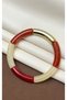 Acrylic Bamboo Boho-Chic Elasticated Colorful Bone Bracelet - 4