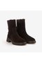 Hawen Angels Women's Rubber Sole Zipper Suede Leather Zip-Up Boots 51472-1 - 3