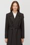 Women's Belted Double-Breasted Coat - 6