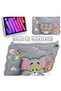 Kid Silica Shockproof Case Cover Tom Jerry Kids Shockproof Case Silicon Case for Air 3 , A-BEAUTY Kids Case Compatible with iPad 9th/8th/7th Generation 10.2 Inch - 2