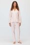 Women's Checked Pajama Set with Buckle Detail - 2