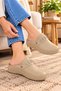 Closed Front Massage Sole Anatomical Soft Daily Slippers with Stones