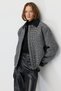 Women's Houndstooth-Meltoned Cashmere Coat - 2