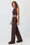 Women's High-Waisted Wide Leg Athletic Leggings - 4