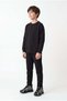 Boys' Elasticated Hem Double-Cuff Sweatpants - 3