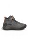 Charcoal Grey, Velcro-Closure, Comfortable Rubber Sole-Based Boys' Ankle-Length Sneakers Orvo 2028 - 2