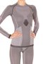 Women's Running Power Fit Long-Sleeve Stitch-Free Sports T-Shirt - 3