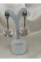 LARGE-DESIGNED, LONG-DANGLING GOTHIC WOMEN'S EARRINGS WITH DETAILED SKULL AND SPIDER MOTIFS