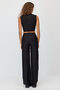 Women's High-Waisted Wide Leg Athletic Leggings - 5