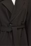 Women's Belted Double-Breasted Coat - 7