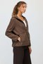 Women's Hooded Plush Fleece Sweatshirt - 5