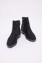 Women's Seam Detail Low-Heeled Boots - 4