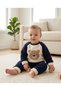 2-Piece Unisex Baby Set with Bear Embroidery, Welsoft Fleece Cotton Baby Set, Sizes 6-9, 9-12, 12-18, 18-24 Months, Top and Bottom Set, 2-Piece Girl/Boy Baby Set, Welsoft Fleece Winter Baby Set - 3