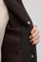 Women's Hooded Mock Neck Trench Coat - 7