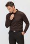 Men's Buttoned Polo Collar Slim Knit Sweater - 2