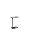 Modern C-Shaped Design Metal Base End Table Durable Side Table - 4
