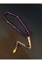Purple 8mm Hematite Bead Prayer Beads with a Stylish Design