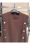 On Fashion Button-Down Crew-Neck Sweater 69310 - 3