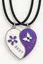 Best Friends Figurine Pair Necklace – Multicolored Pair Necklace - 3