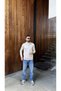 Men’s Knit Polo Collar Sweatshirt with Half-Zip, Regular Fit, Fine Textured, High-Quality Fabric, Long-Sleeve Sweater CODE: JSM26-TPY-001