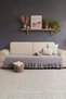 Leylani Ruffled Sofa Cover | Vintage Sofa, Divan, Daybed, and Armchair Cover - Bedspread | 95 x 210 cm - 2
