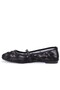 Dza07-115058 Black Tulle Stoned Daily Ballerina Women's Shoes - 3
