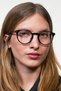 Ronnie Black Unisex Blue Light-Blocking Sunglasses - 2