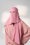 Mask with a Pink Veil. - 7