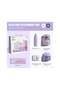 Electric Stationery Set - Lilac Purple - 2