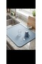 Large Dish Mat, 58 x 38 cm, Silicone Dish-Drying Mat, Dish Rack, Dish Mat