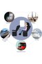 Foot Hammock for Plane Travel,Adjustable Footrest Sling - 6