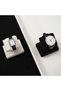Black Microfiber Single Watch Stand Wristwatch Display Holder - 2