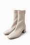 Zip-Up Stretch Heeled Boots 101-8300 - 3