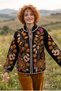 Women's Suzani Embroidered Velvet Jacket – Ethnic Bohemian Design