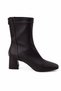 Zip-Up Stretch Heeled Boots 101-8300