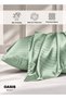Premium Microfiber Pillowcase, Pack of 1, Soft Breathable Wrinkle-Resistant Pillow Cover with Envelope Closure, Easy-Care Bedding for Home & Hotel. - 2