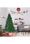 Artificial Christmas Tree 6FT 1200 Tips Xmas Tree With Sturdy Metal Stand – Easy Assembly Artificial PVC Christmas Tree For for Home, Office, Party,New Year Christmas Decoration (1.8M) - 7