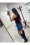 Women's Halter Neck Soft-Knit Sleeveless Sweater - 3