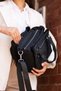4014 Women's Multi-Compartment Waterproof Adjustable Strap Large Everyday Clutch Bag and Shoulder Bag - 4