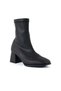 119-101 Women's Everyday Heeled Boots—Black - 2