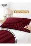 Premium Microfiber Pillowcase, Pack of 1, Soft Breathable Wrinkle-Resistant Pillow Cover with Envelope Closure, Easy-Care Bedding for Home & Hotel. - 4