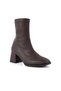 119-101 Women's Daily Heeled Boots—Brown - 2