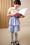 2 Pieces of Girls' Cotton Combed Cotton Pantyhose - 3