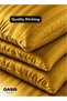 Premium Microfiber Pillowcase, Pack of 1, Soft Breathable Wrinkle-Resistant Pillow Cover with Envelope Closure, Easy-Care Bedding for Home & Hotel. - 3