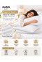 Premium Microfiber Pillowcase, Pack of 1, Soft Breathable Wrinkle-Resistant Pillow Cover with Envelope Closure, Easy-Care Bedding for Home & Hotel. - 5