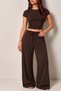 Wide-Leg Low-Rise Modal Sweatpants - 4