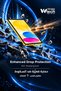 Screen Protector For Xiaomi Pad 9 2026 (11.2 inches), Premium Series Curved Edges 9h HD Full Cover Tempered Glass (TSGPCN) - Clear - 6