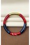 Acrylic Bamboo Boho-Chic Elasticated Colorful Bone Bracelet - 3