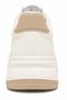Elora Beige Platform Sole Ultra Lightweight Unisex Sneakers - 4