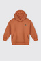 Boys' Printed Orange Sweatshirt